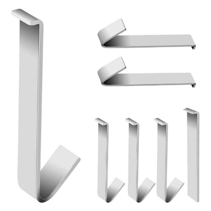 Outdoor Hanging Side Hooks with No Damage to the Sides, Vinyl Side Panel Hooks, Metal Stainless Steel, No-Nail Installation with Tools Outdoor Hanging Side Hooks with No Damage to the Sides, Vinyl Side Panel Hooks, Metal Stainless Steel, No-Nail Installation with Tools