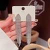 Silver needle, advanced small design earrings, silver 925 sample, internet celebrity, high-quality style, Korean style