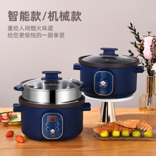 Factory Direct Supply Health-Preserving Purple Clay Electric Stew Pot for Home Use, High-Power Soup and Porridge Maker, Multifunctional Electric Hot Pot Gift