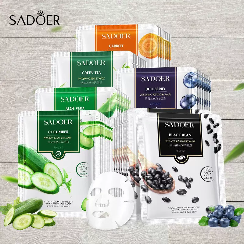 上朵黄瓜柔嫩润泽面膜 补水滋润保湿护肤改善干燥 贴片面膜批发