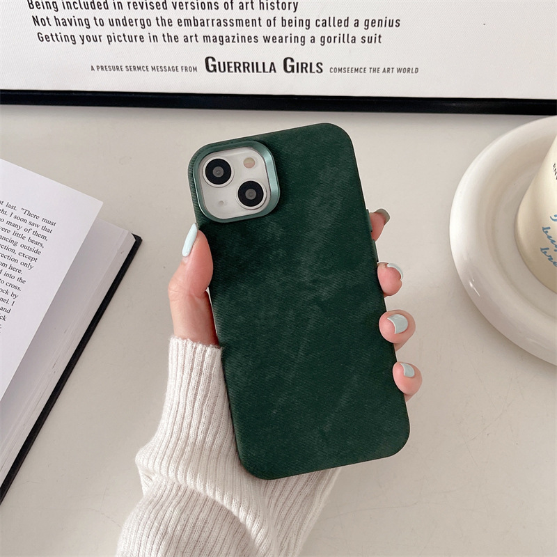 Magnetische Flanell Handyhülle Für Iphone 17 Pro Max Schutzhülle_voghion.com