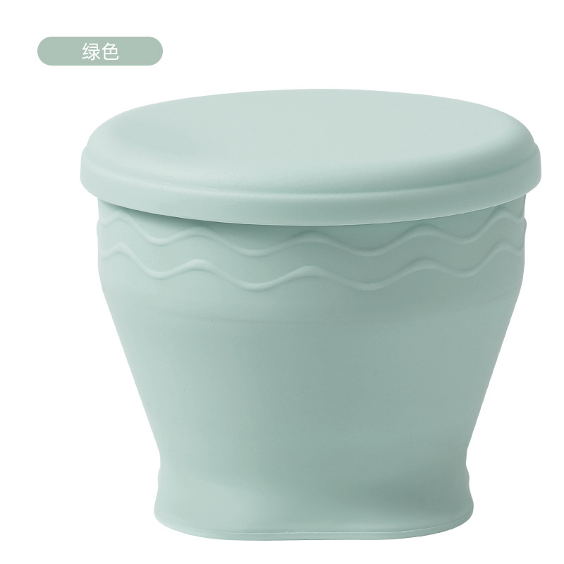 食品级硅胶折叠水杯便携式旅行折叠杯露营漱口杯子旅游户外耐高温|undefined