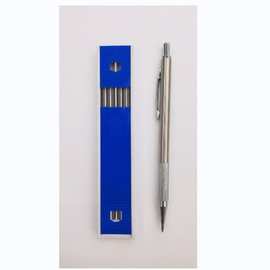 不锈钢 2.0工程笔 绘图 描述高档2.0套装自动铅笔1支笔加一管笔芯
