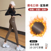 brown-(pocket sanding velvet) shark pants