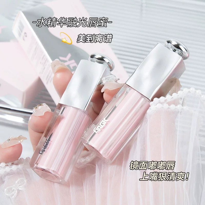 GAGKエс Essence, бальзам для губ, увлажняющий блеск для губ, стеклянный тонер, эффект зеркала
