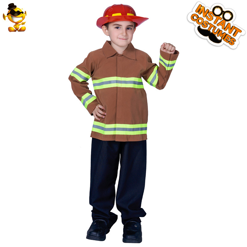 Halloween etapa Cosplay traje mascarada traje fiesta traje niño bombero traje