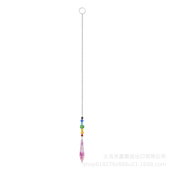 Colorful separated beads--63 sharp beads AB color