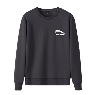 Spring and Autumn Men's Casual Loose Long Sleeve Hooded Sweatshirt Printed Top Outerwear with Fleece Winter Large Men's Clothing