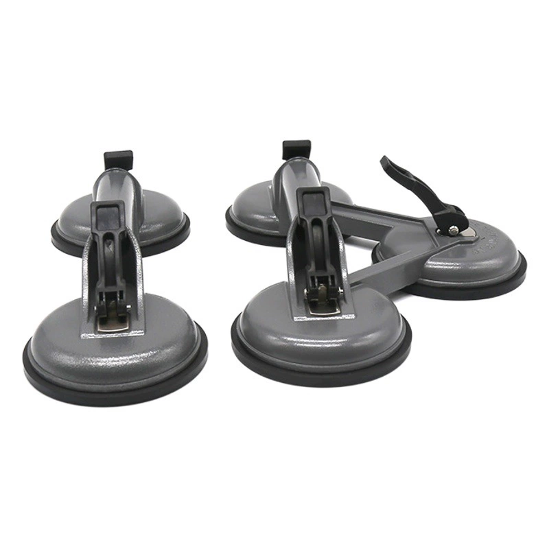 Стеклянная присоска с двумя когтями, прочное всасывающее и подъемное устройство для тяжелых условий эксплуатации, черепица, присоска с тремя когтями, инструмент для обработки и крепления вакуумной напольной плитки
