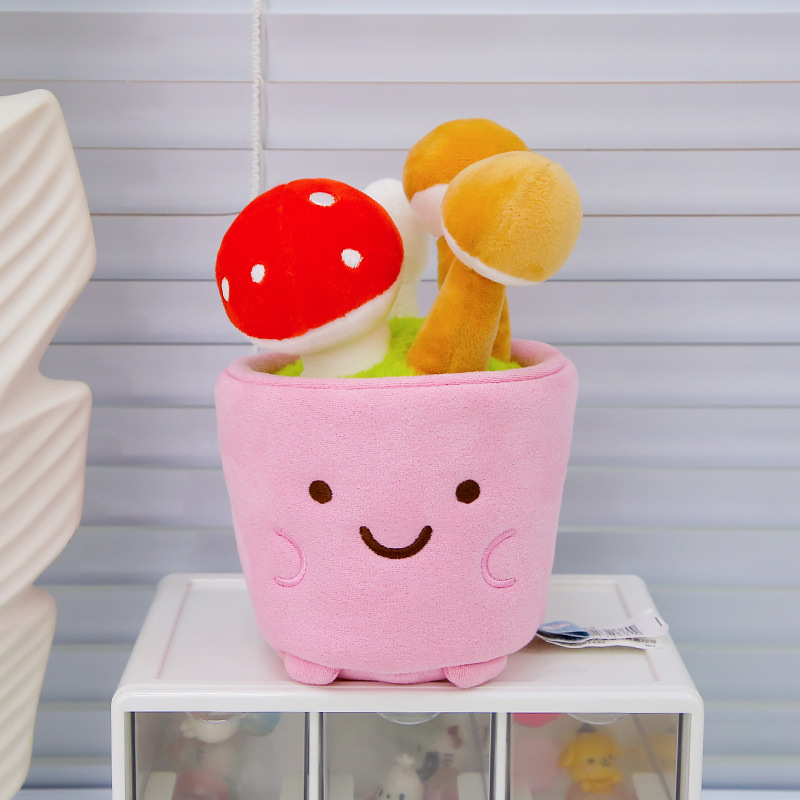 Duai 本物のクリエイティブ漫画チューリップぬいぐるみ家の装飾かわいい小さな花束の装飾品誕生日ギフト|undefined