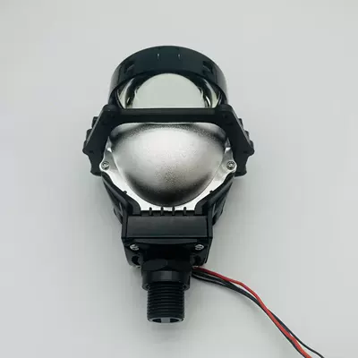 Blue Tiger Car Led Headlight Bulb Dual Light Lens Ultra-Bright Spotlight with Cut-Off Line Dual Light Cup Modified Car Headlight (Ön faralar) - 25inch-single-lens-6000k