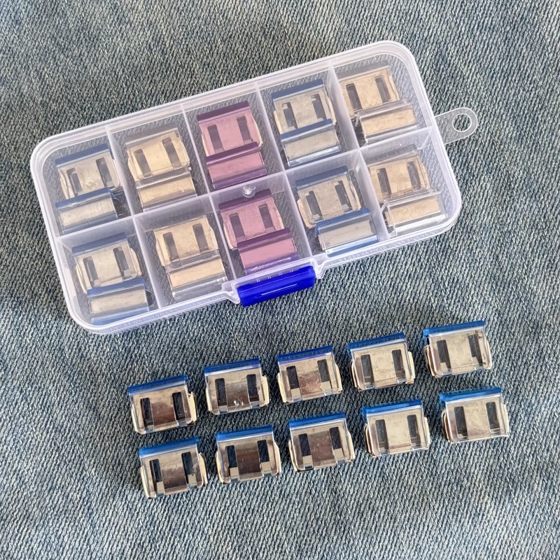 Artezo anti-trapeador de pantalones, botones invisibles largos y cortos, ajuste de perneras del pantalón sin costura, hebilla de borde, clip de fijación de cierre