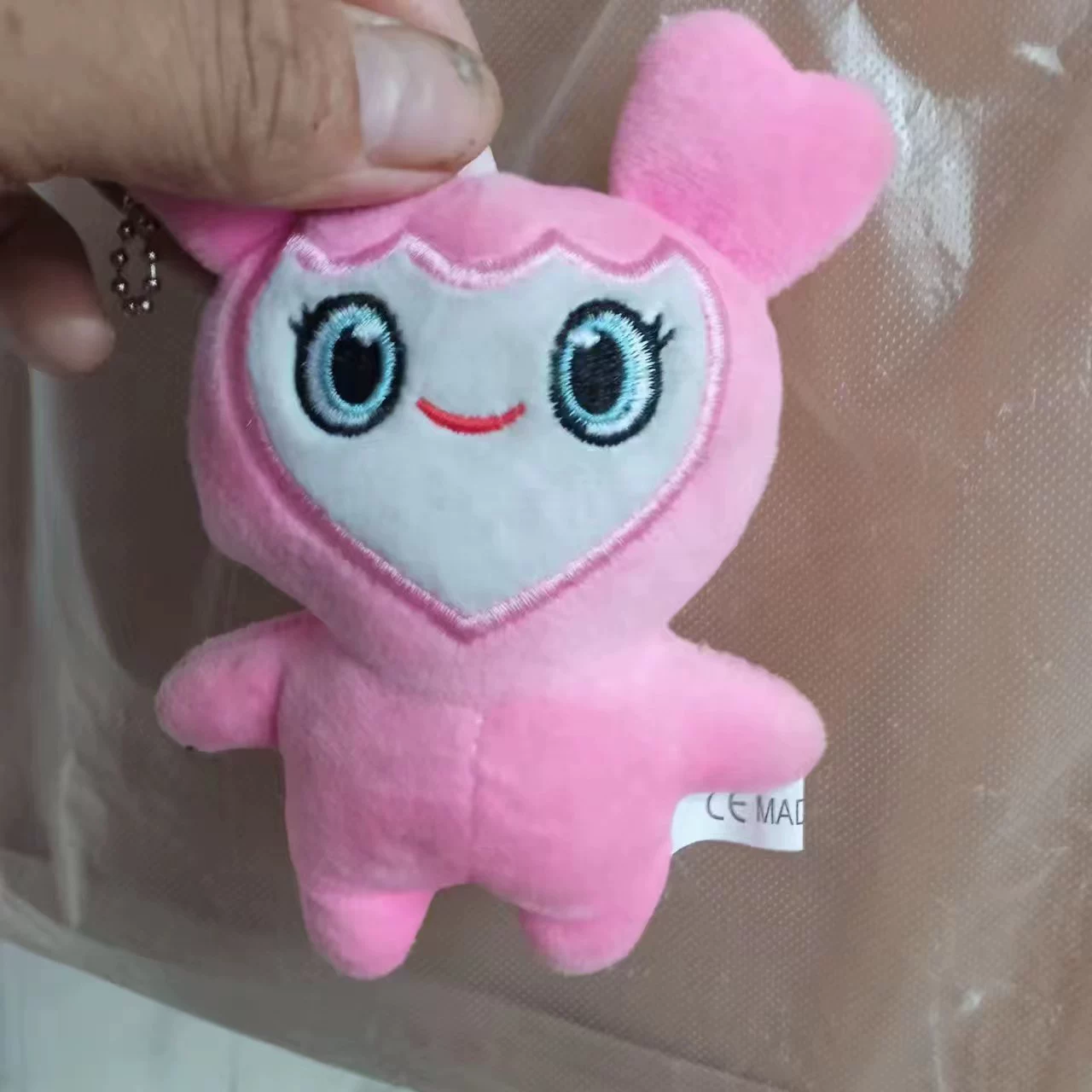 Кросс-бордер точка TWICE Park Zhi Pingjing Tao Suncai Momo Lovely Plush Doll Keychain Pendant