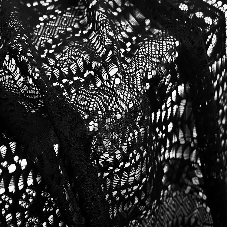 现货批发新款春夏秋冬时尚蕾丝布料女装打底衫连衣裙时装蕾丝面料