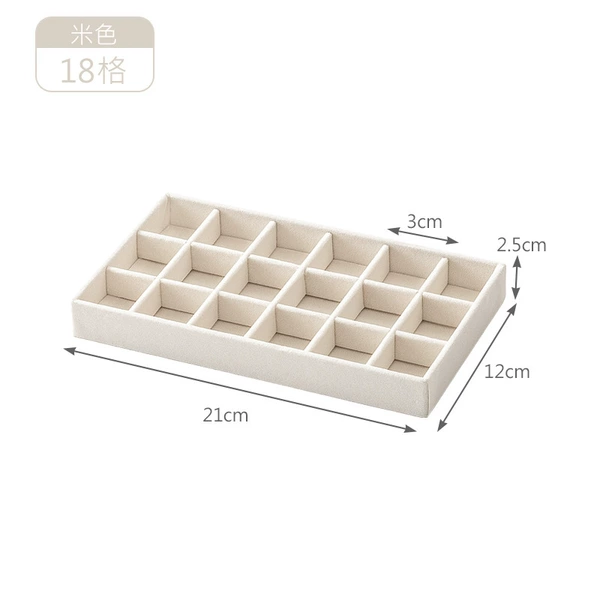 Beige, 18 cells