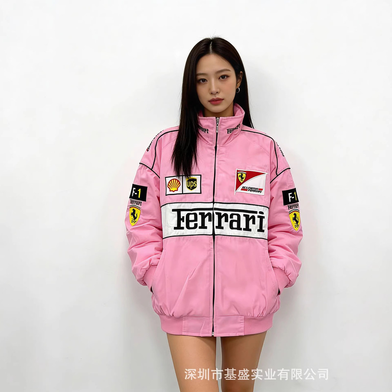 F1 Racing Suit Embroidered Jacket Motorcycle Riding Suit Motorcycle Clothing Autumn and Winter F1 Embroidered Racing Suit Jacket Customization F1 Racing Suit Embroidered Jacket Motorcycle Riding Suit Motorcycle Clothing Autumn and Winter F1 Embroidered Racing Suit Jacket Customization