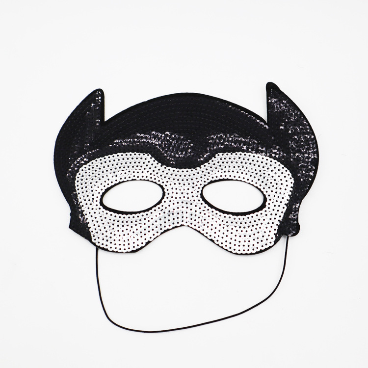 Máscara transfronteriza para niños de Halloween Marvel Máscara de anime Spider-Man Máscara de ojos de Superman Máscara de ojos para niños al por mayor