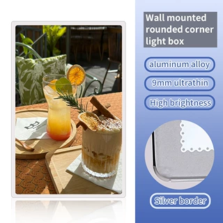 Custom Logo Aluminum LED Advertising Drawing Light Boxes