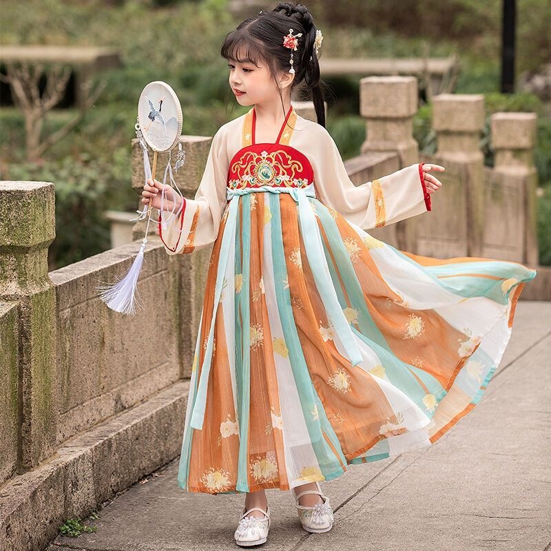 Hanfu for Boys 2026 New Spring Style Ancient Chinese Style Dress, Super Fairy Dress for Children, Girls' Ancient Style Tang Suit for Summer Hanfu for Boys 2026 New Spring Style Ancient Chinese Style Dress, Super Fairy Dress for Children, Girls' Ancient Style Tang Suit for Summer
