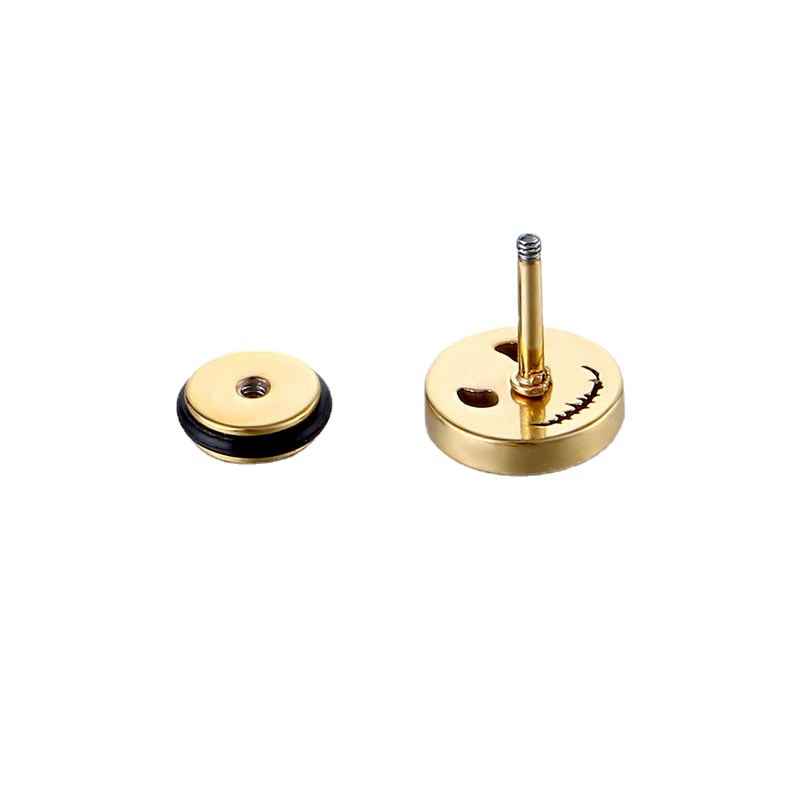 Fashionable earrings stainless steel, accessory for men and women, European style, direct factory sales