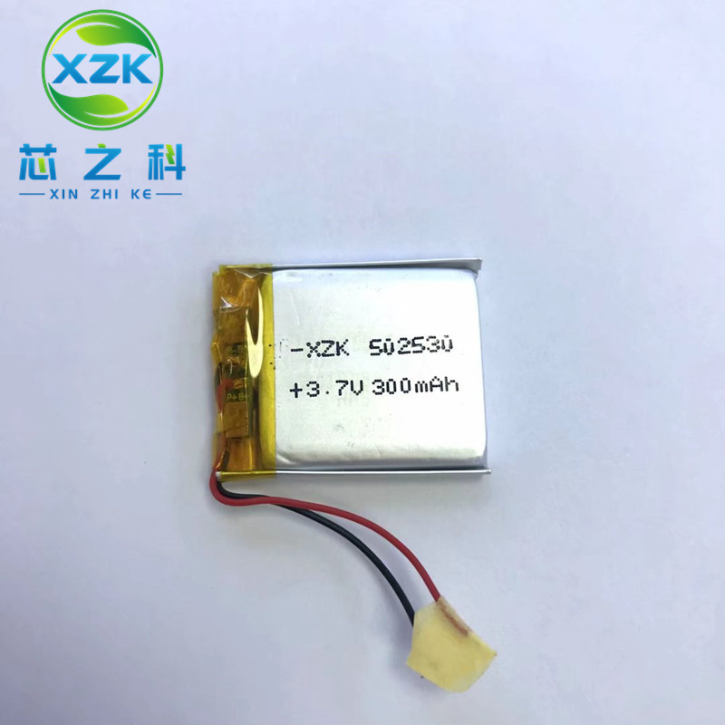 电芯工厂502530聚合物锂电池300MAH3.7V美容仪行程记录仪蓝牙音箱