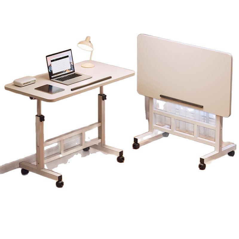 Mesa de escritura simple para estudiantes, mesa plegable móvil junto a la cama, mesa elevadora avanzada para dormitorios, escritorio moderno y simple image 6