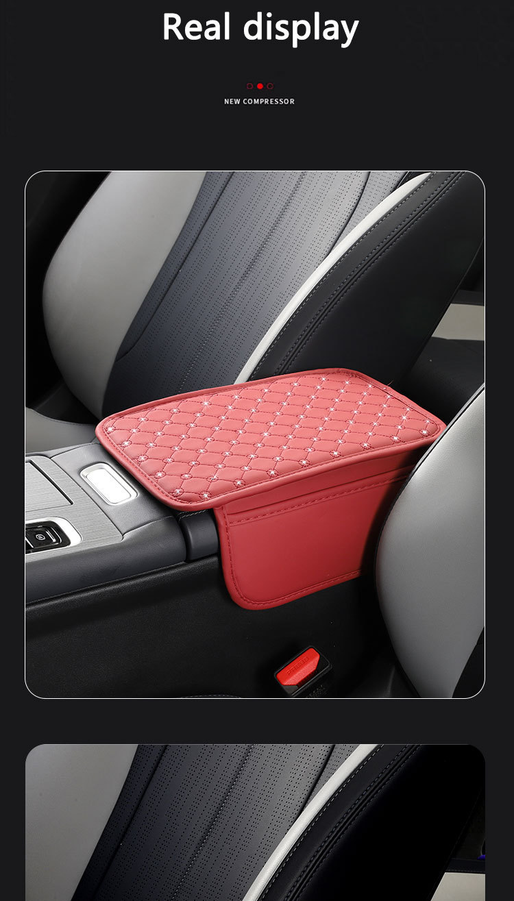 Human body aesthetics design, car armrest box heightening pad, direct supply from the source factory, wholesale for cross-border e-commerce, and drop shipping services