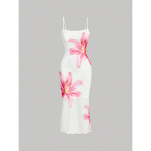 V 32943 Flower Slip Long Dress ���������ȹ�羳����ͨ��
