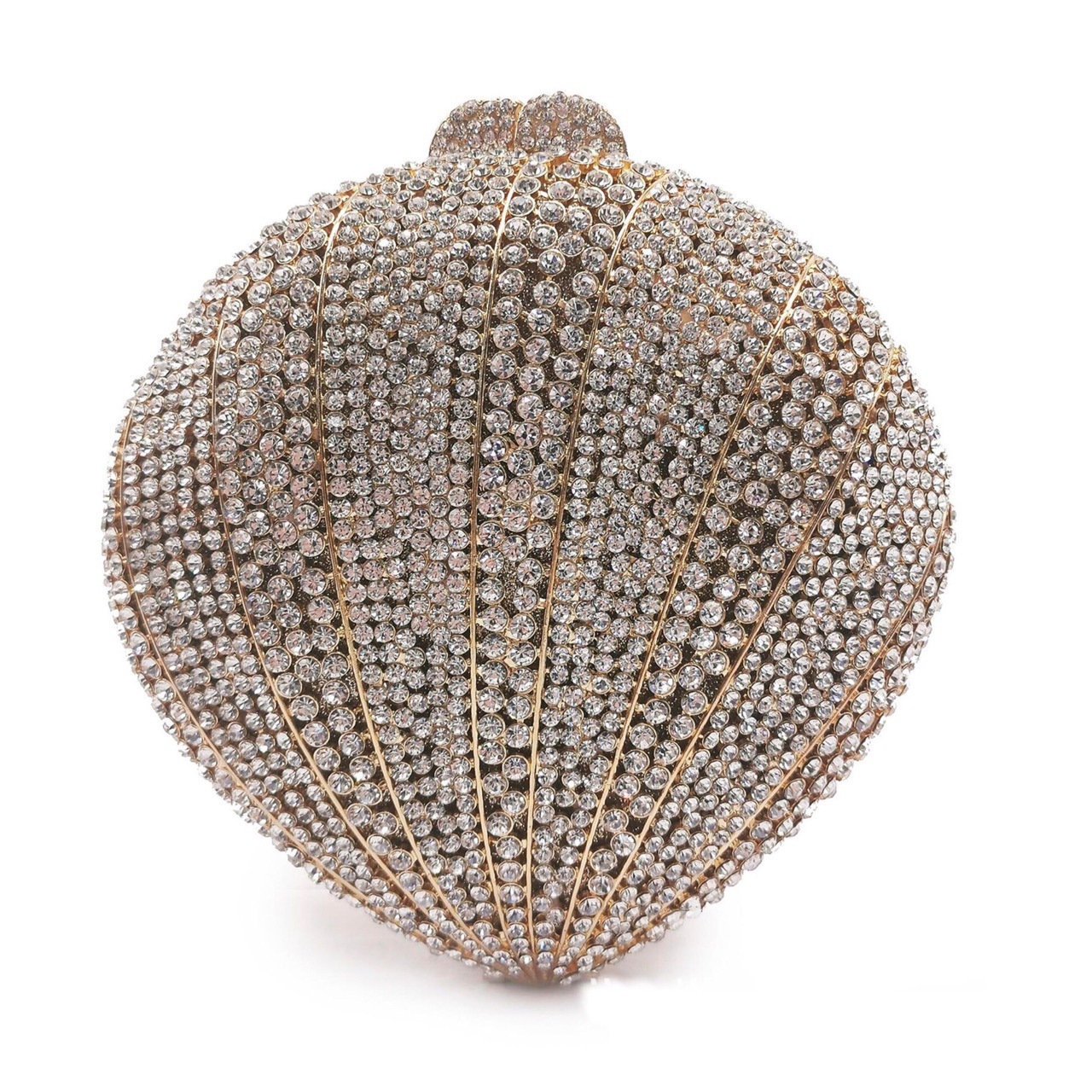 * Bolsa de cena de diamante de marisco transfronterizo bolsas de maquillaje de diamantes bolsas de mano de mujeres bolsas de embrague