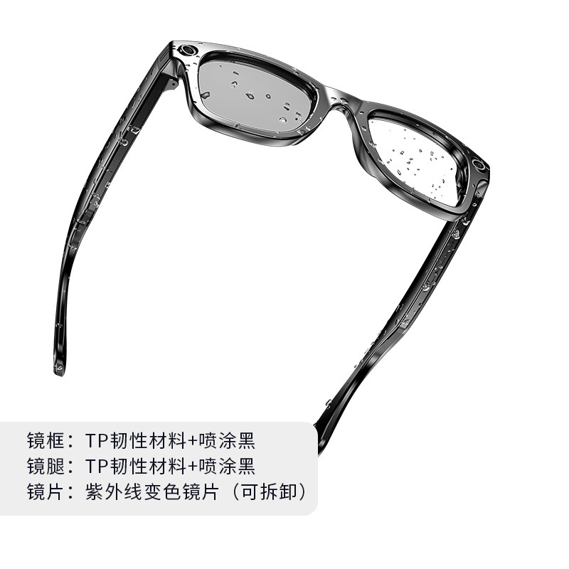 2025 新しい AI スマート メガネ カメラ写真撮影大型モデル物体認識音声アシスタント会話 Bluetooth 翻訳|undefined