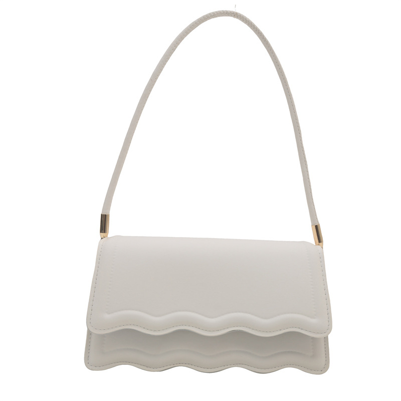 Bolso de hombro retro 2024 primavera y verano nuevo color caramelo estilo estilo estilo extranjero literatura y arte minimalista bolso bajo la axila bolso pequeño