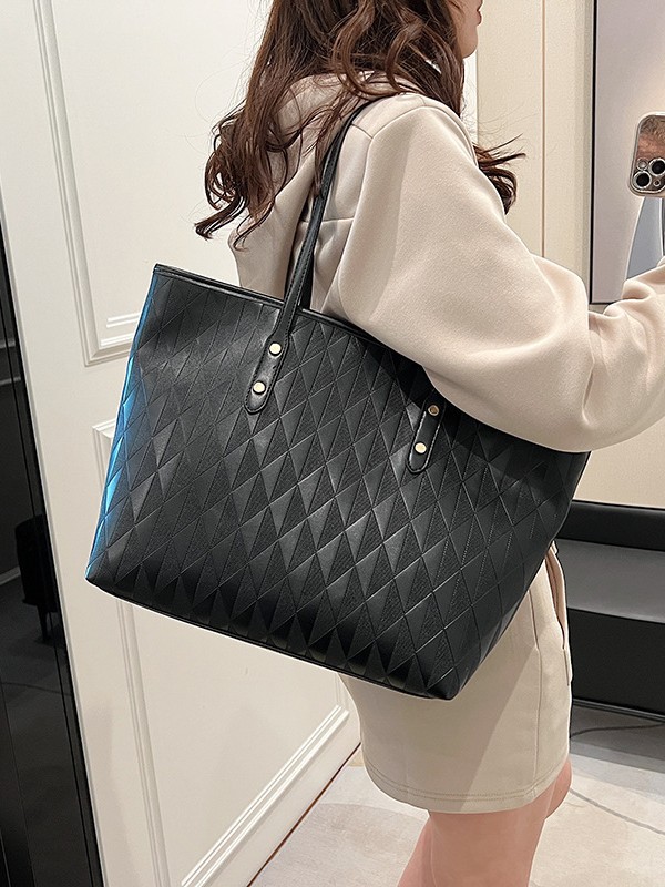Bolsa de moda simple y versátil para mujeres 2026 nuevo estilo coreano de alta calidad sensación de gran capacidad ocio viaje bolsa de hombro