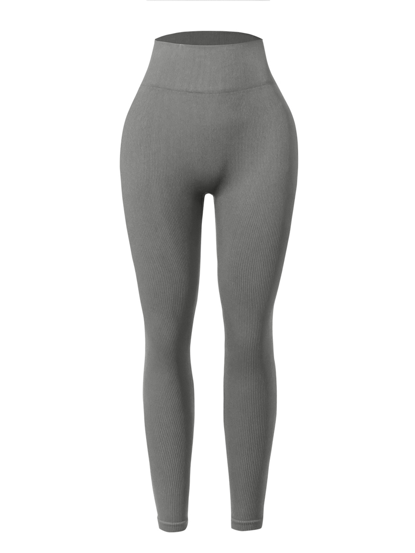 Europa y los Estados Unidos de cintura alta pantalon de entrenamiento de cadera correr deportes ajustados ropa de yoga pantalones largos de miel pantalon de entrenamiento de cadera