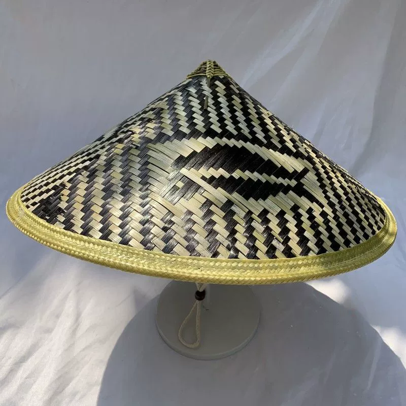 Дождевой ковш бамбуковая плетеная бамбуковая шапка солнцезащитный крем