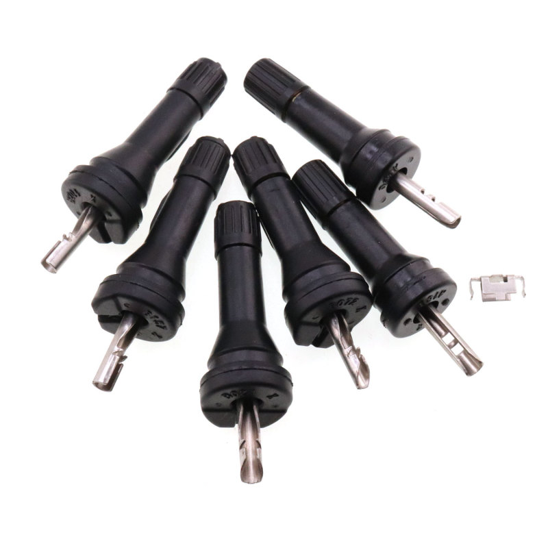 Rubber tire pressure sensor valve stem, TPMS tire valve suitable for Nissan Patrol, X-Trail, and Sylphy tires