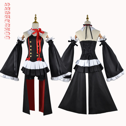 Seraph of the End Krullu Fei Niang Micah COS Costume Female Halloween Vampire Krullu Cosplay