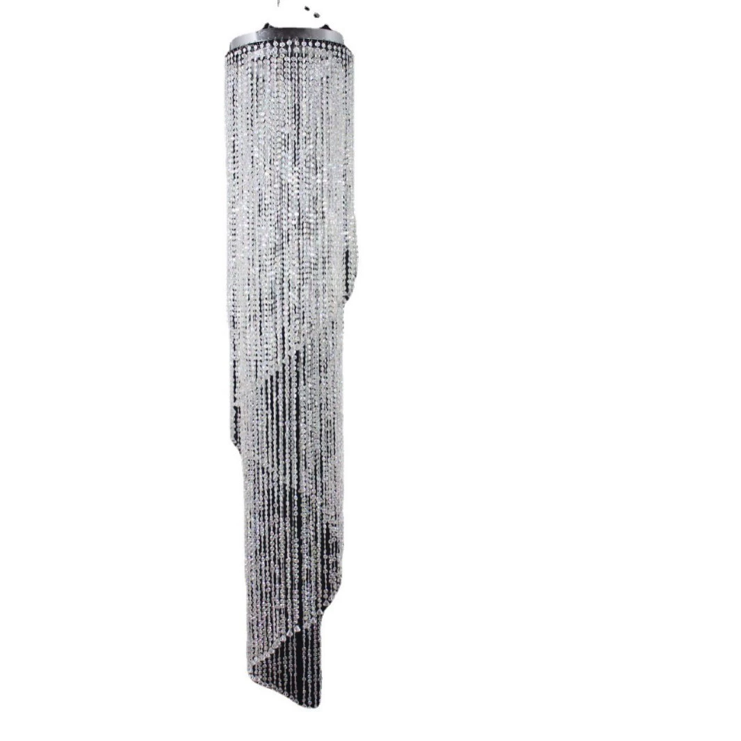 Свадебная декора chandelier imitation crystal AB цвет, симфония соединённые бусины спиральная декоративная люстра