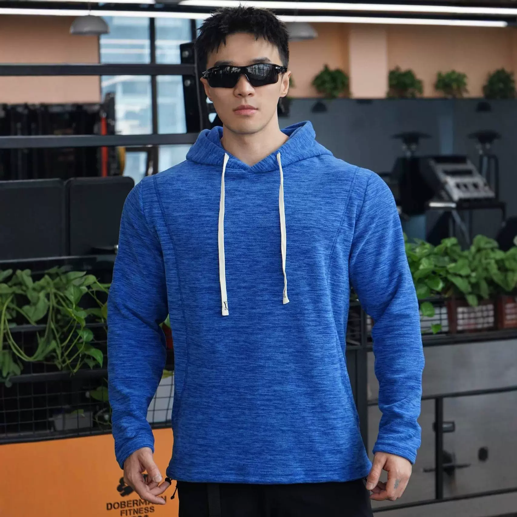 新款休闲秋冬大码珊瑚绒套装秋冬运动外套连帽衫卫衣