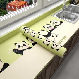 厨房台面灶台防油防水贴纸自粘耐高温用墙壁防火翻新遮丑保护