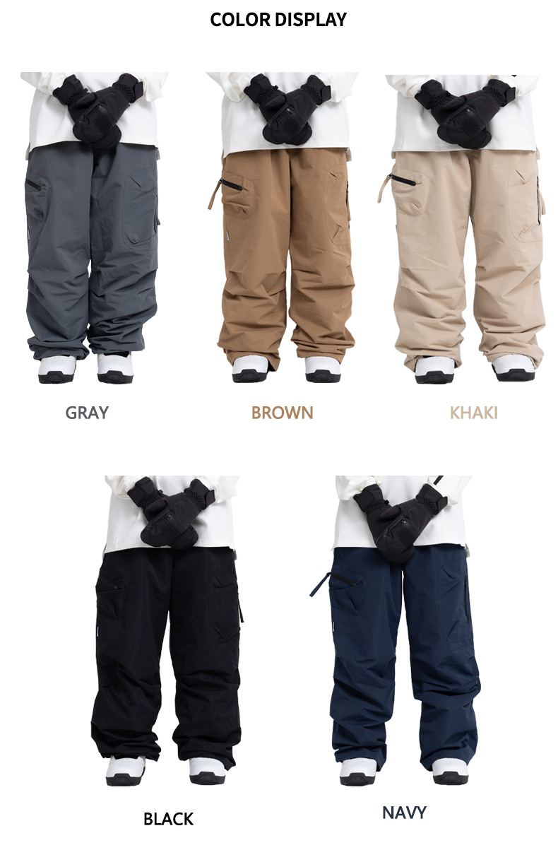 001 SNOWVERB American Stye Singe Board Ski Pants For Women Winter Coupe Matching Waterproof Windproof Professiona_voghion.com