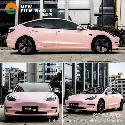 Automotive Film: car paint protective film extinction - extinction-sakura-powder