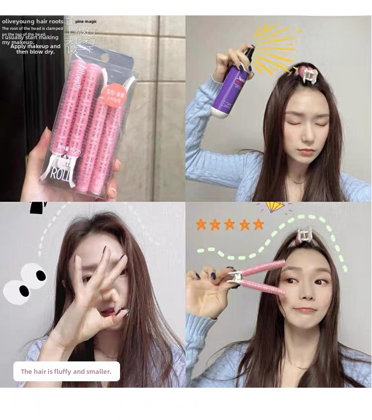 Hair Roller Pins For Volume Root Fluffy Front Bangs Styling Clip_voghion.com