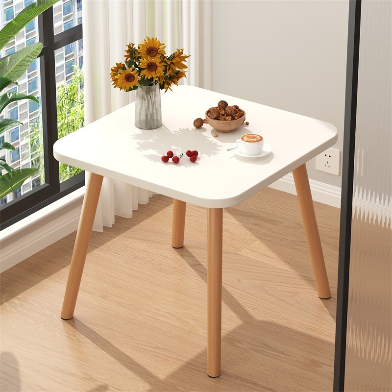 暖かい白【角テーブル60*60高さ40】