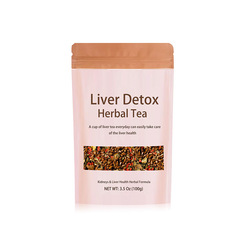 Liver Detox Herbal Teaタンポポ菊ケツメイボディサプリメント不快感を和らげる