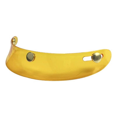 Visor Small Helmet 3/4 Helmet – Motosiklet dəbilqələri - yellow