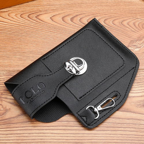 Men's Phone Waist Bag with Multi-functional Belt, Suitable for Work Site Use, Leather Case for Men, Can Hold Cigarette Box