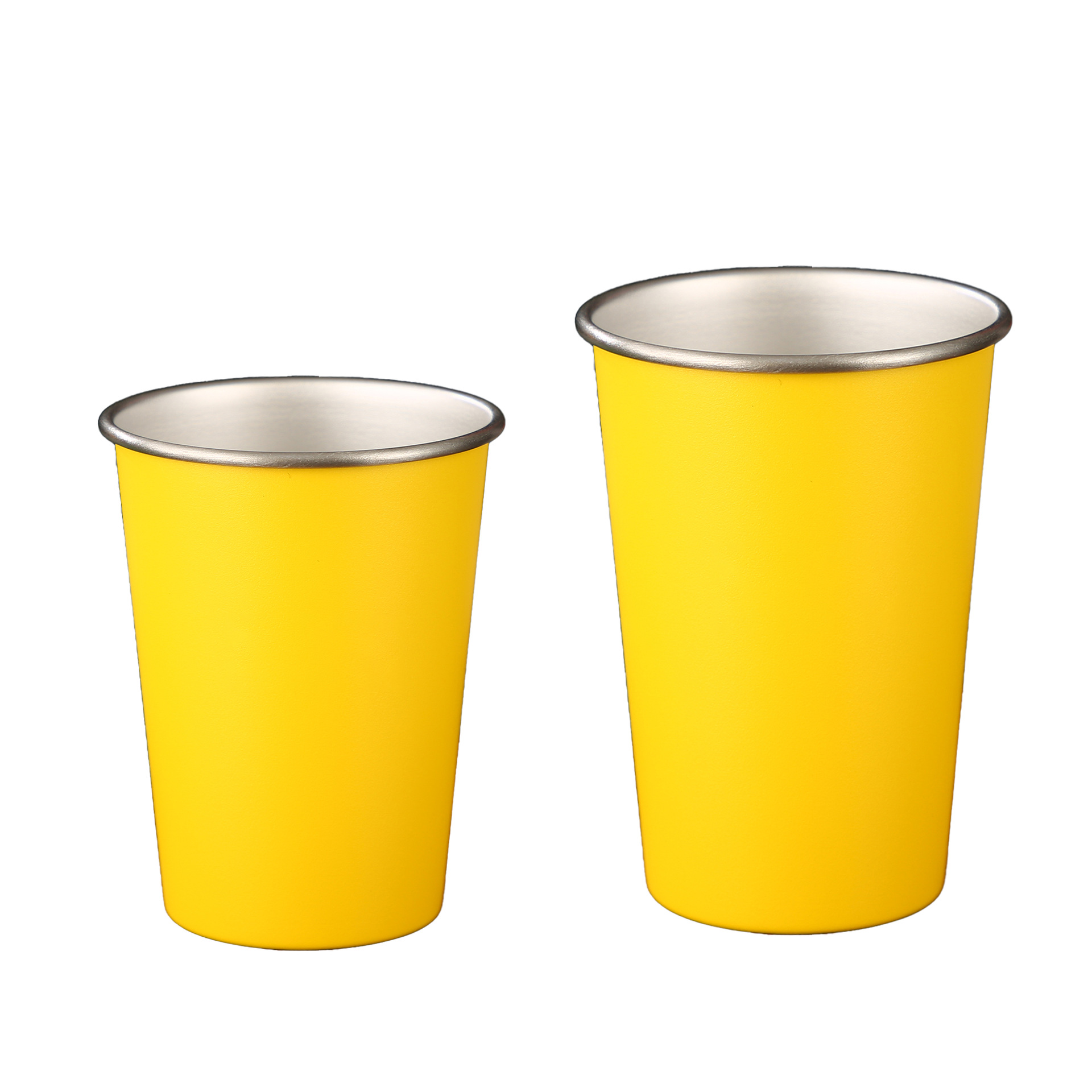 Taza de acero inoxidable 304, taza de café de una sola capa, taza portátil para bebidas frías, taza para cerveza, taza para acampar, taza para agua con logotipo personalizado image 9