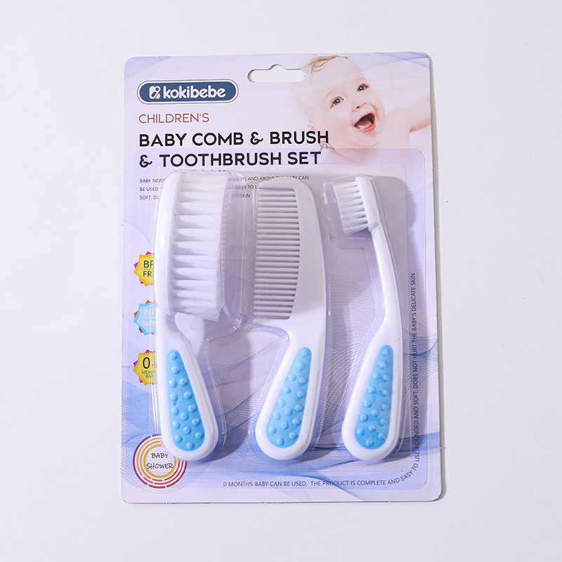 Set de Cepillos de Baño y Cepillo de Dientes Infantil PP Cerdas Suaves para Niños y Bebés image 6