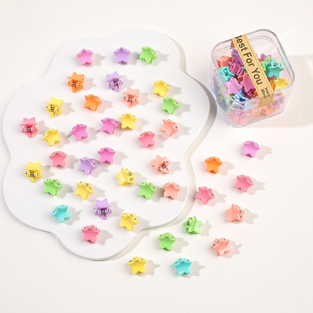 Set mini mollette per capelli colorate per trecce e frangetta_voghion.com