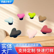 爱心鞋扣手机壳发夹服装饰品DIY小配件多彩颜色手机壳配件小爱心